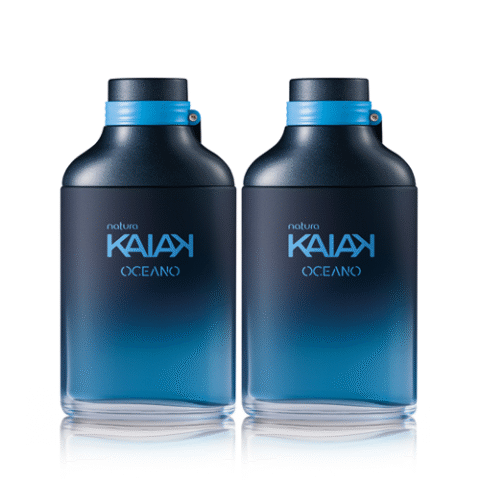 Kit 2 Unidades Kaiak Oceano Masculino 100ml