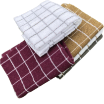 Kit 6 Unidades Pano de Prato Teka Chef Premium Atoalhado Felpudo