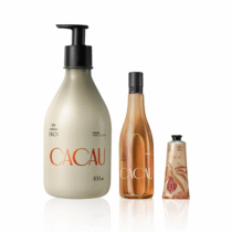 Kit Ekos 3 Produtos Cacau Frescor e Hidratante Corpo e Mãos