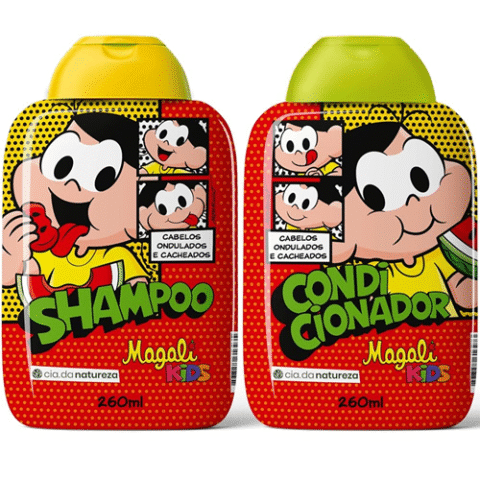 Kit Magali Shampoo + Condicionador Cabelos Ondulados e Cacheados