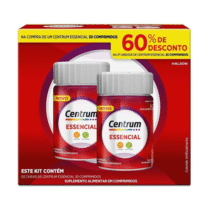 Kit Multivitamínico Centrum Essencial Adulto 30 Comprimidos cada