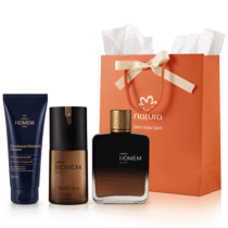Kit Presente Dia dos Pais Natura Homem Dom (3 produtos)