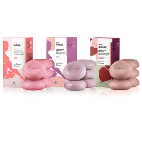 Kit Sabonetes em Barra Tododia com 3 Caixas