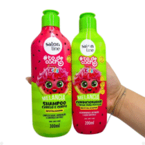 Kit Salon Line Kids Shampoo + Condicionador de Melancia #todecacho