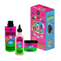 Kit Xapadinha Shampoo 250ml + Leave-in 200ml + Máscara 100g Lola Cosmetics