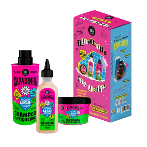 Kit Xapadinha Shampoo 250ml + Leave-in 200ml + Máscara 100g Lola Cosmetics
