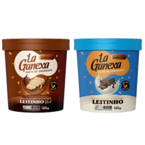 La Ganexa Combo Pasta de Amendoim Leitinho e Leitinho Black 450g