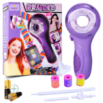 Máquina Trança Magica Cabelo Infantil Para Meninas faz Terere Mechas Trancinhas