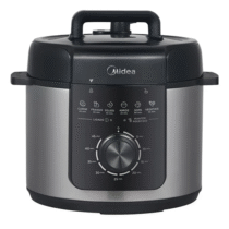 Midea Panela De Pressão Mecânica Preta E Inox 4L