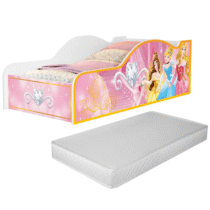 Mini Cama Princesa Montessoriana Rosa + Colchão Infantil – NE Loja