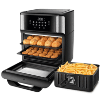 Mondial Air Fryer Forno Oven 12L 2000W Preto/Inox 110V