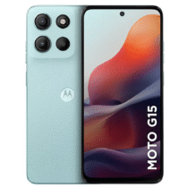 Motorola Moto G15 128GB + 12GB Ram Câmera 50MP Tela 6.7″ Bateria 5200 Mah Azul Claro OU Escuro
