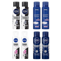 Nivea Kit 2 Unidades Desodorante Antitranspirante Aerossol 150ml (4 opções) Nivea Kit 2 Unidades Desodorante Antitranspirante Aerossol 150ml (4 opções)