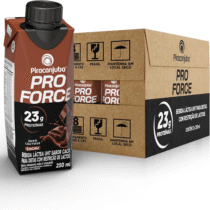 Pack 12 Unidades Piracanjuba ProForce Zero Lactose Cacau 250ml