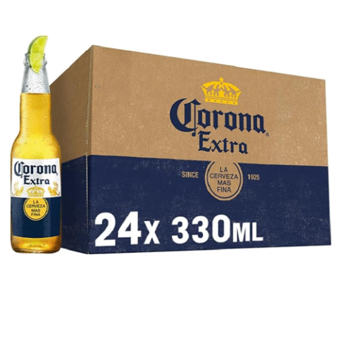 Pack 24 Unidades Cerveja Long Neck Corona 330ml