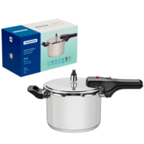 Panela De Pressão Tramontina 4,5L Fundo Triplo Brava Inox