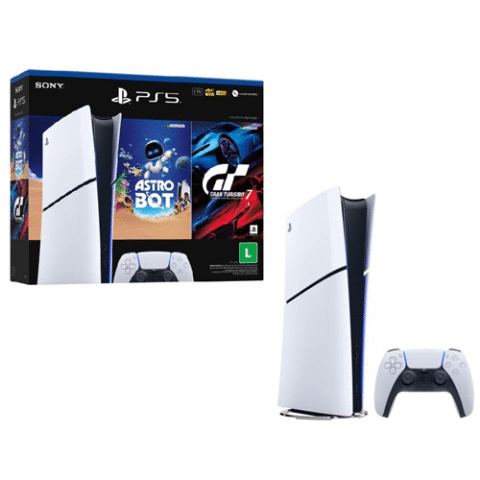 PS5 Slim Digital 1TB + Astro Bot + Gran Turismo 7