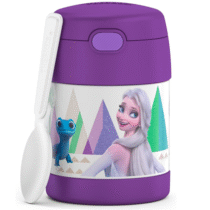 Pote Térmico Frozen 2 Thermos Kids para Alimentos + Colher Aço Inoxidável 295ml