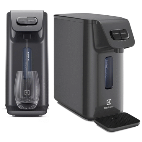 Purificador Electrolux Água Gelada 3 Níveis Efficient Cinza Pe15x Bivolt