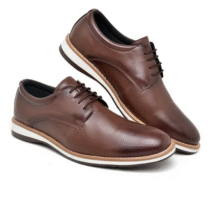 Sapato Casual Masculino Derby Oxford Confortavel E Moderno
