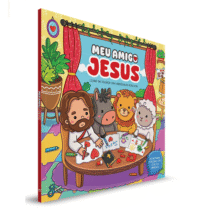 Meu amigo Jesus: Livro de colorir com versículos bíblicos