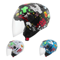 Capacete Aberto Viseira Solar Pro Tork New Atomic Universe