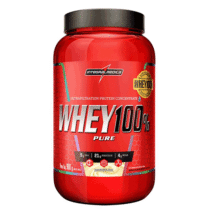 Whey 100% Pure Pote 900g Baunilha Integralmédica