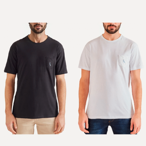 Camiseta Bolso Cb Pica-pau Xadrez Reserva