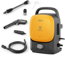 Lavadora de Alta Pressão Electrolux EasyWash 1400W com 1650PSI, Engate Rápido, Bico Vario e Sistema Stop Total