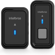 Campainha Sem Fio Com Bateria CIB 101 Preto Intelbras