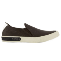 Tênis Aramis Stripe Slip On Marrom