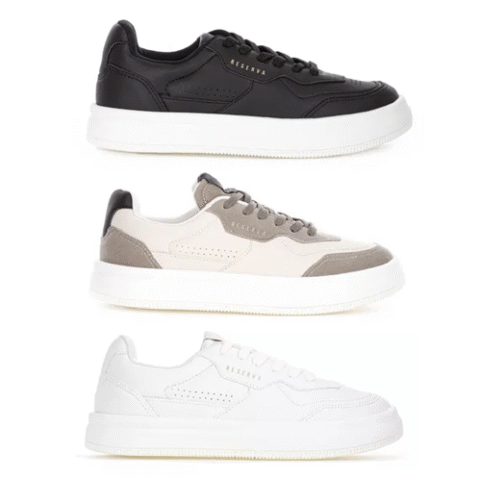 Tênis Reserva Masculino Casual Cano Baixo Antiderrapante