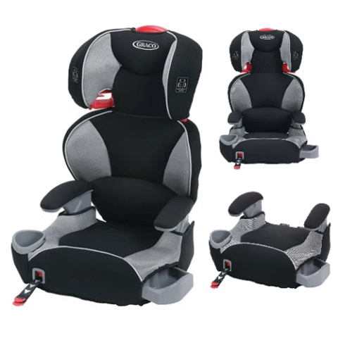 Graco Cadeira de Carro Infantil 2 em 1 TurboBooster Preto