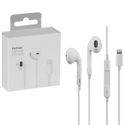 Apple EarPods com conector Lightning ​​​​​​​
