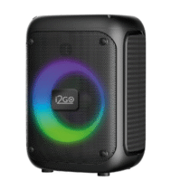 I2GO Pro Caixa de Som Bluetooth Ulta Square 200 Preta 40W RMS