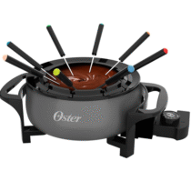 Panela Elétrica Oster para Fondue 1000W Cinza