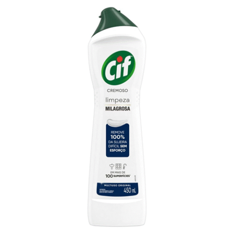 Limpador Cremoso Cif Frasco 450ml
