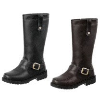 Bota Montaria Infantil Coturno Menina Cano Alto Gigil