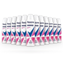 Rexona 12 Unidades Desodorante Antitranspirante Aerossol Powder Dry 150ml