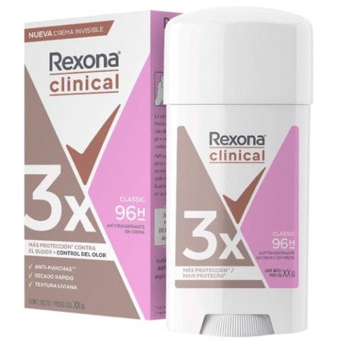 Rexona Clinical Antitranspirante Creme Extra Dry 58g