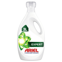 Sabão Líquido Concentrado Ariel Expert 3L