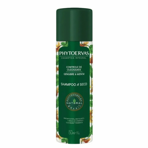 Shampoo A Seco Controle Oleosidade Nutrição Phytoervas 150ml