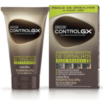 Shampoo Redutor de Grisalhos Grecin Control GX Para Todas os Tons Cabelo 118ml