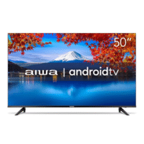 Smart TV AIWA 50” Android 4K Borda Ultrafina HDR10 Dolby Áudio AWS