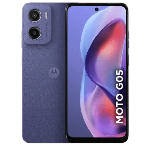 Smartphone Moto G05 128GB 12GB Camera 50MP Bateria de 5200 mAh Tela 6.7″ Violeta