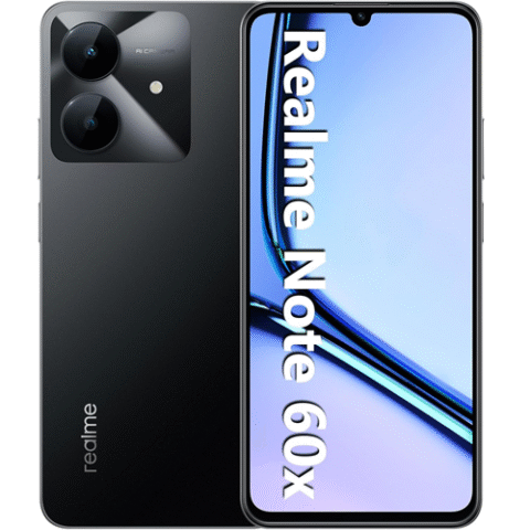 Smartphone Realme Note 60x Dual Sim 64GB 3GB Ram Midnight Black