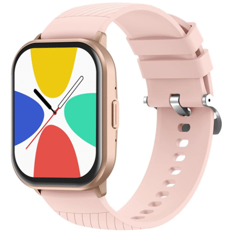 Smartwatch Inteligente Watch Tela HD Touch, Bluetooth, IP68 à Prova d‘Água com 120+ Modos de Exercício e Esporte Rose