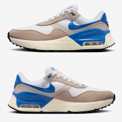 Tênis Nike Air Max System Masculino Casual Hf4252 Branco