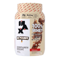 100% Whey Max Titanium X Dr. Peanut 900g Bueníssimo