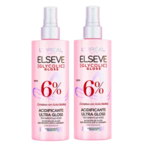 2 Unidades Spray Acidificante Elseve Glycolic Gloss 200ml